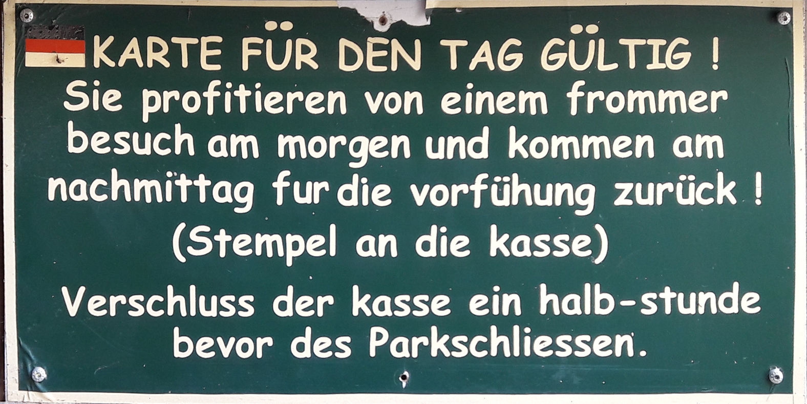 Traduttore, traditore – « ein frommer besuch »