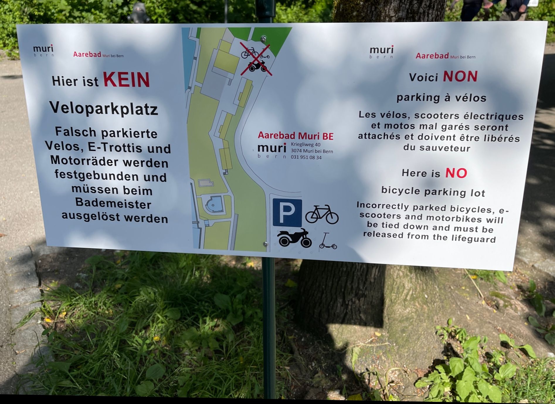 Traduttore, traditore – Attention les vélos!