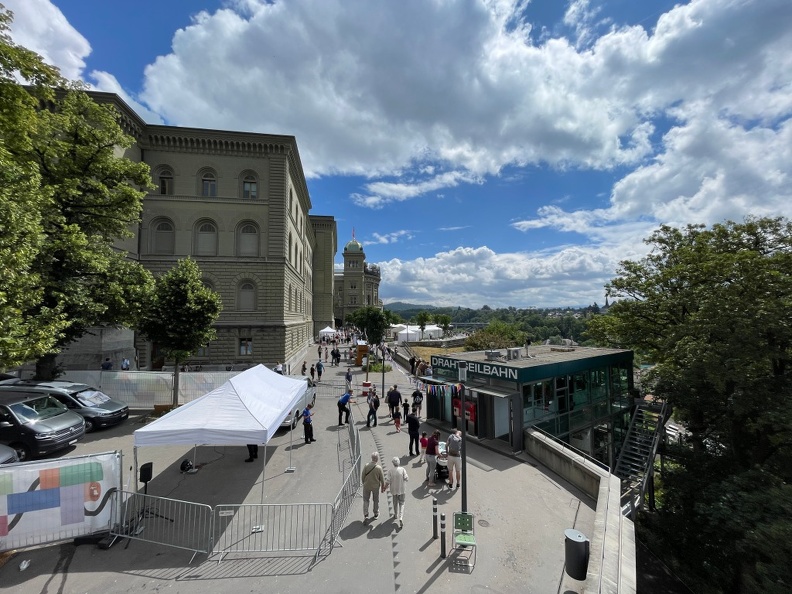 Le Drahtseilbahn Marzili–Stadt Bern et son bâtiment administratif